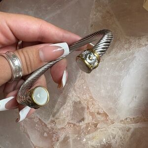 Silver and Gold Bracelet